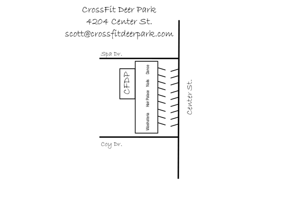 CrossFit Deer Park Map